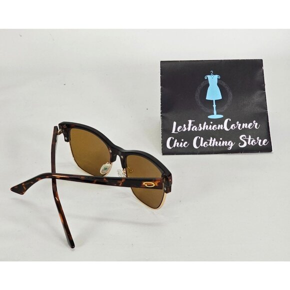 Oscar De La Renta Women's Tortoise, Rx'able Fashion Sunglasses 130 - Picture 7 of 11